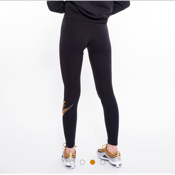 Nike NSW Metallic GX Leggings - Picture 3 of 6